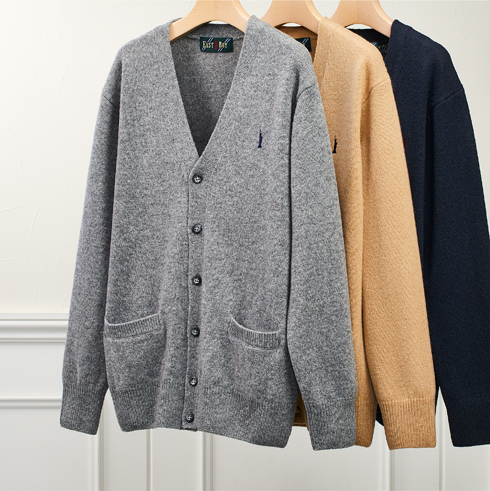 ラムウール100%ならではの軽さと暖かさ。