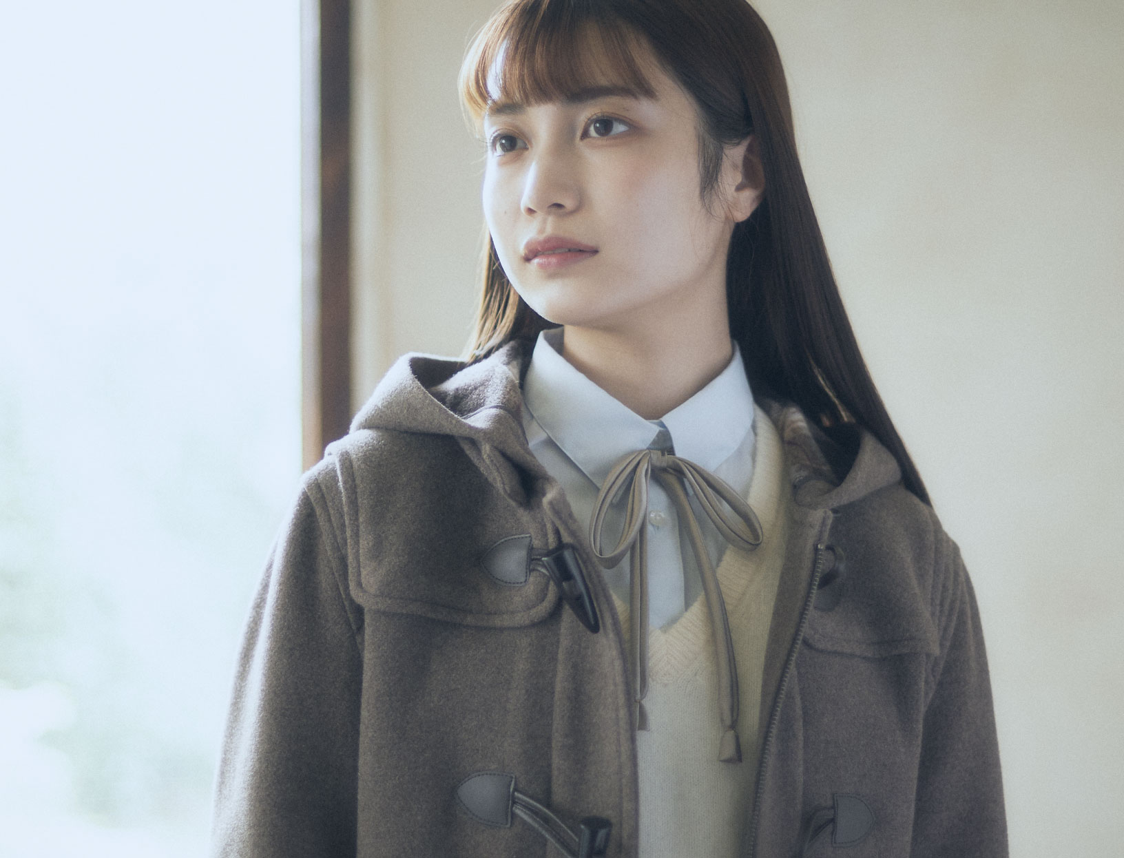 ダッフルコート〈ダブルフェイス〉