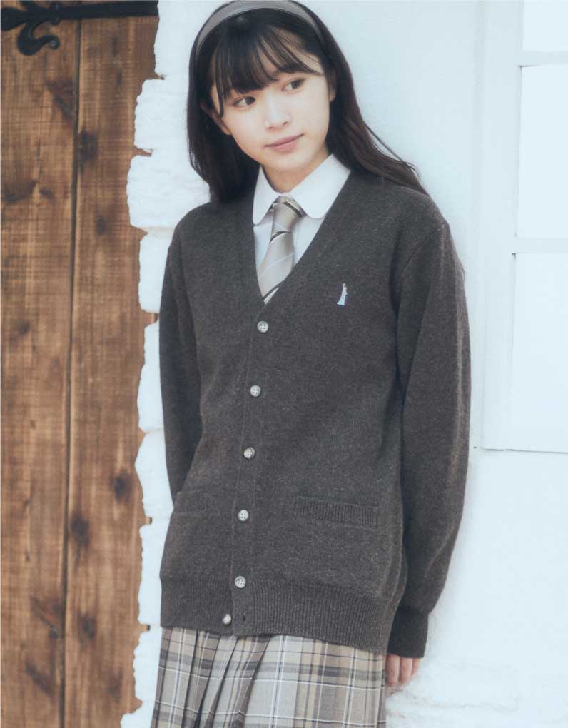 カーディガン〈アイスショコラ女神〉ショコラブラウン