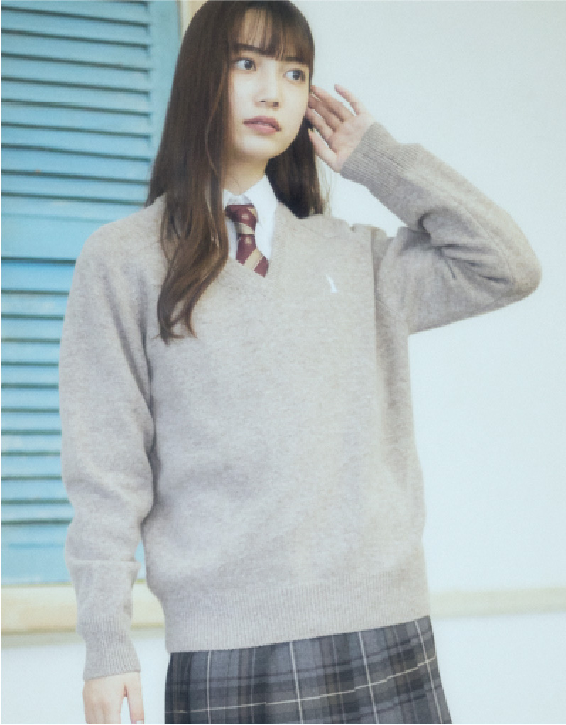 カーディガン〈アイスショコラ女神〉ココアミルク