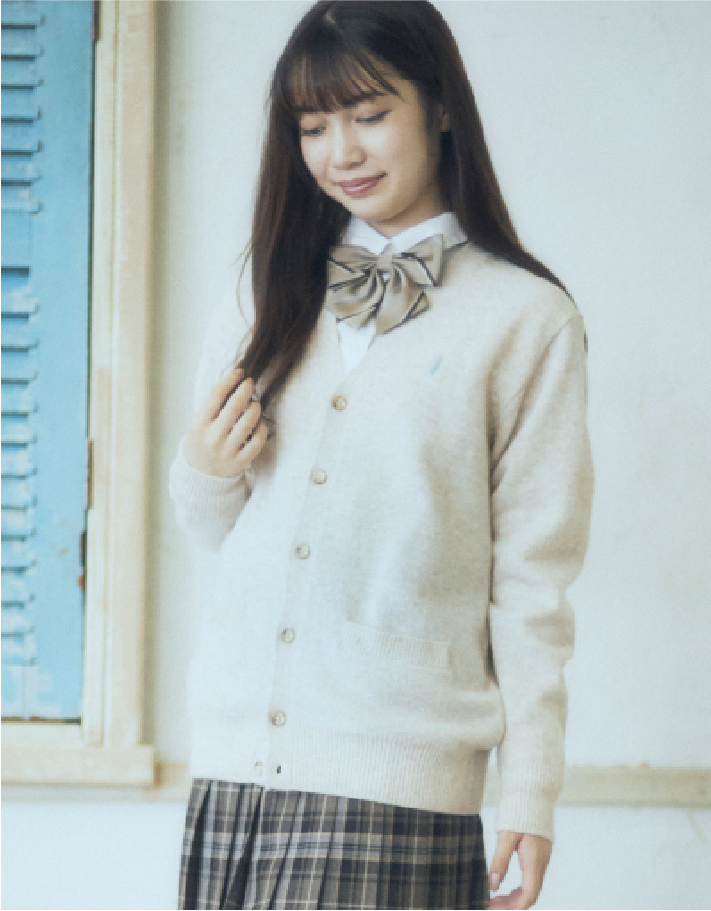 カーディガン〈アイスショコラ女神〉オートミール