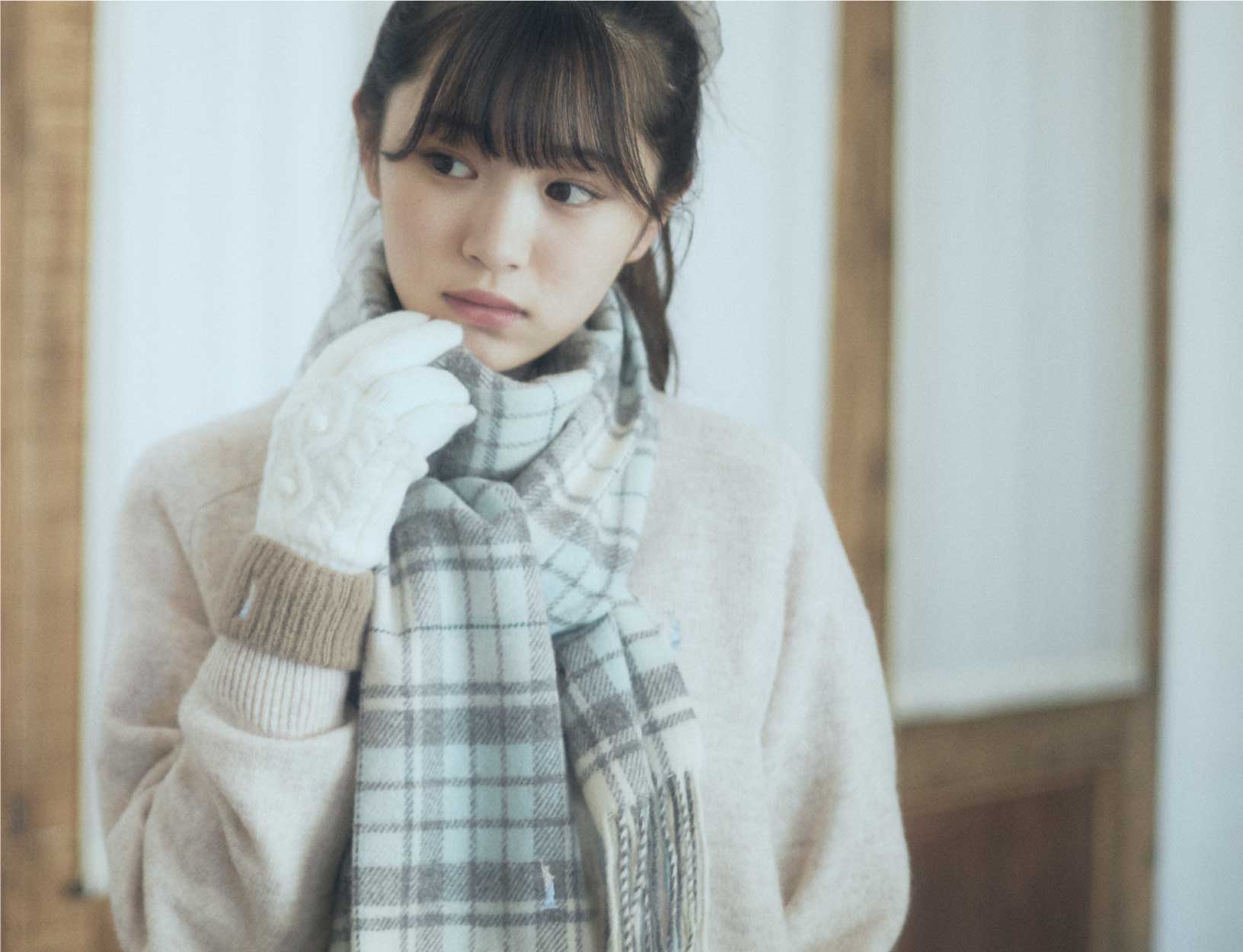 マフラー・手袋〈アイスショコラ女神〉