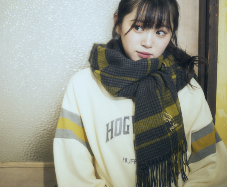 チェックマフラー〈ハッフルパフ〉