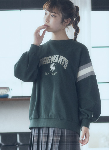 トレーナー〈スリザリン〉ダークグリーン