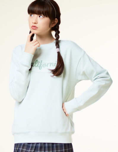 トレーナー〈キャンディ女神〉グリーンアップル