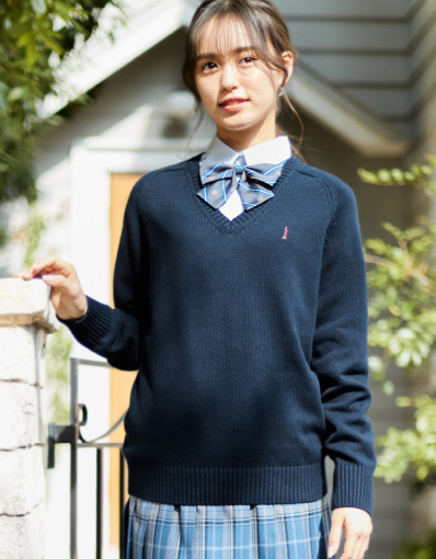 プルオーバー〈さくら女神〉ネイビー