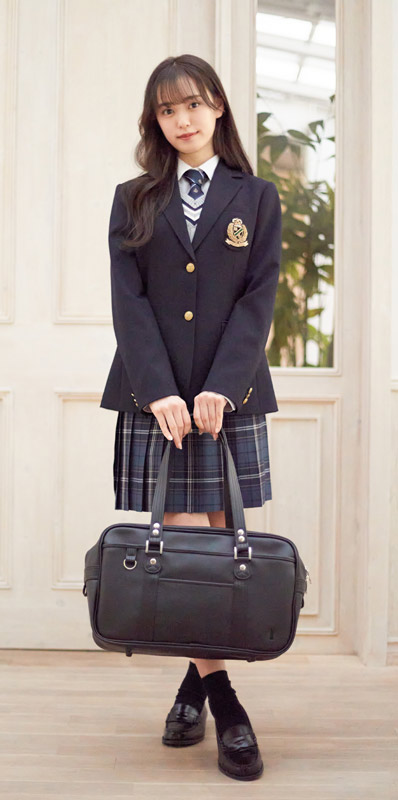 合成皮革バッグ ブラック